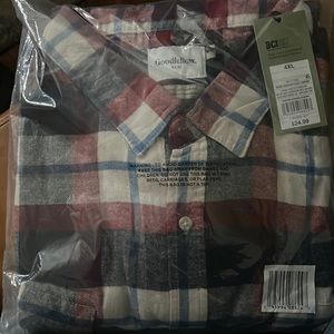 Good fellow & co berry Maroon plaid